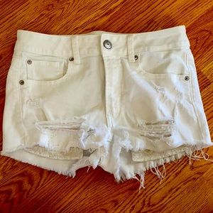 Women Shorts - American Eagle High Rise Shortie Stretch